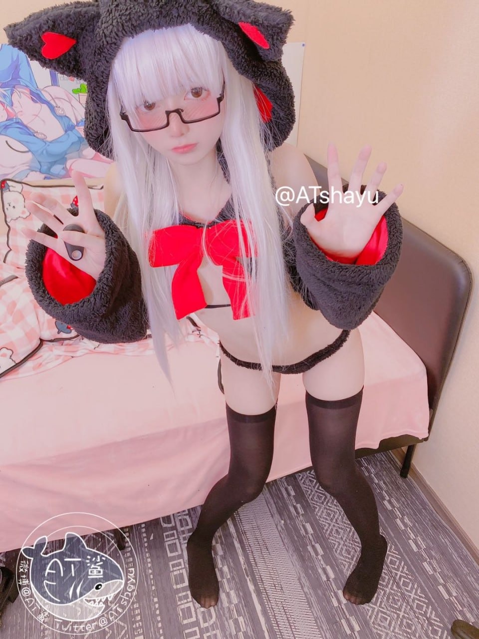 图片[1]-AT鲨 – NO.093 喵喵觐见[50P]-XikXak